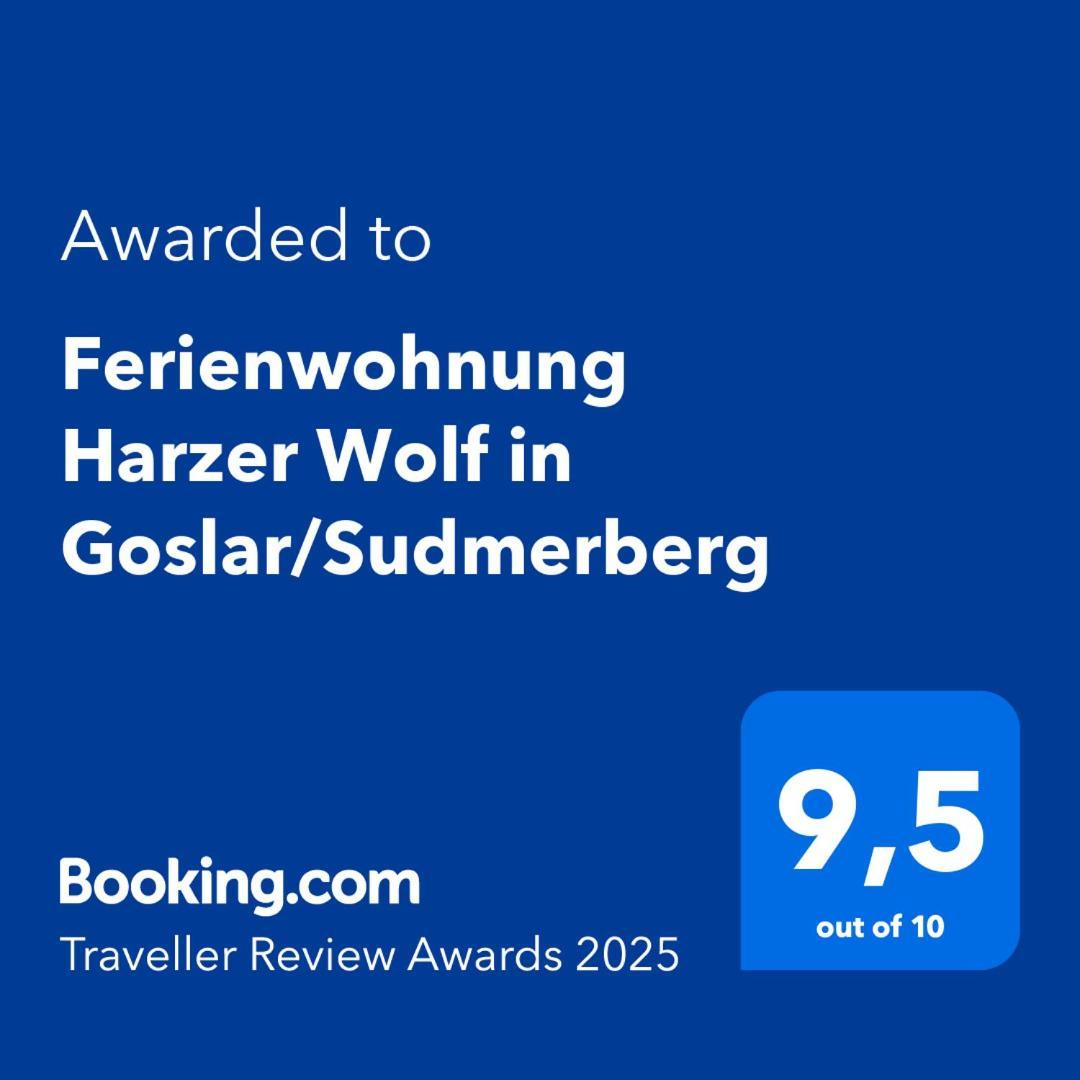 Ferienwohnung Harzer Wolf In Goslar/Sudmerberg Zewnętrze zdjęcie